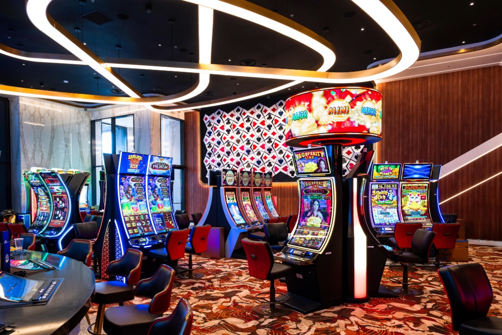 Een emotionele lounge en casino ter plaatse